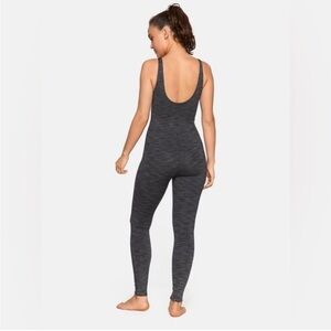 Outdoor Voices | Flow Bodysuit Unitard | Gray Marbled Heather| Size Small